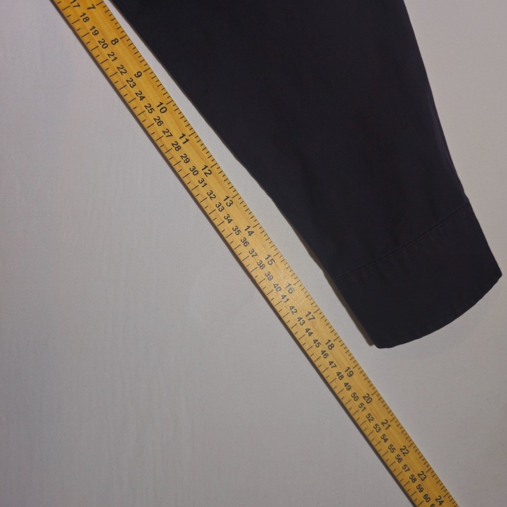 Croft & Barrow Button Down Shirt Mens XL Black Cotton Oeko Tex Chest Pocket - Picture 6 of 11
